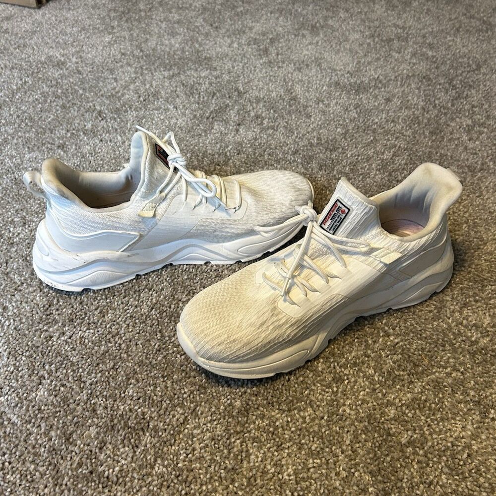 Dream Pairs Breathe 2 White Lace Up Sneakers Comfort Athletic Shoes Men’s 12